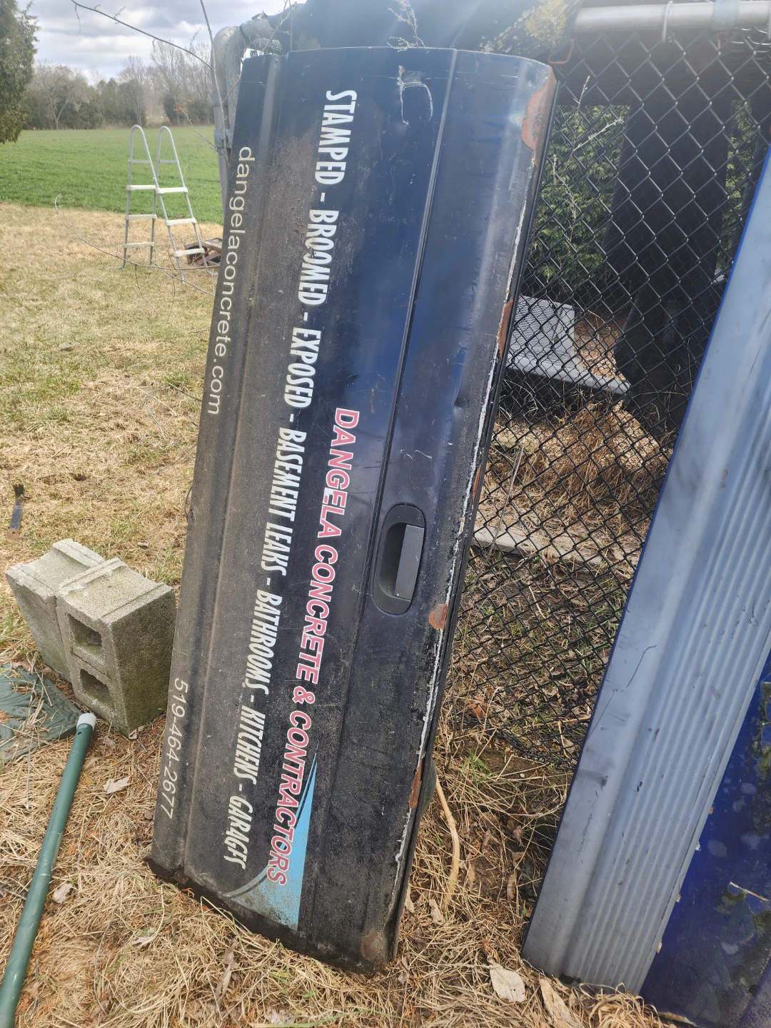 Truck Tailgate - Stamped, Broomed, Exposed
