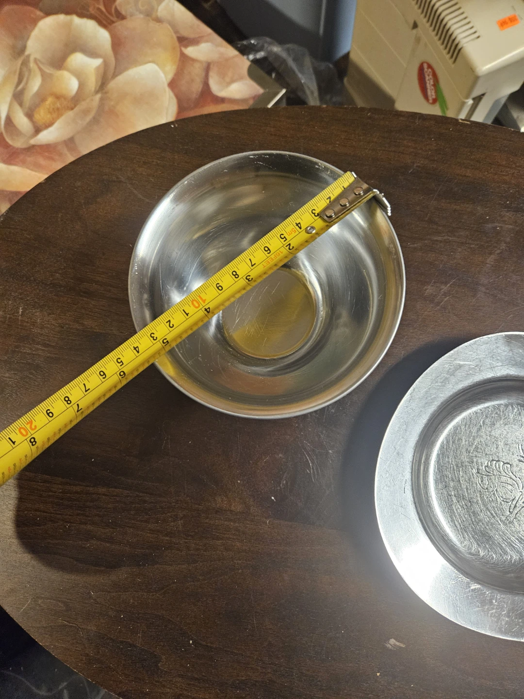 Stainless Steel Bowl and Saucer Set - photo 4