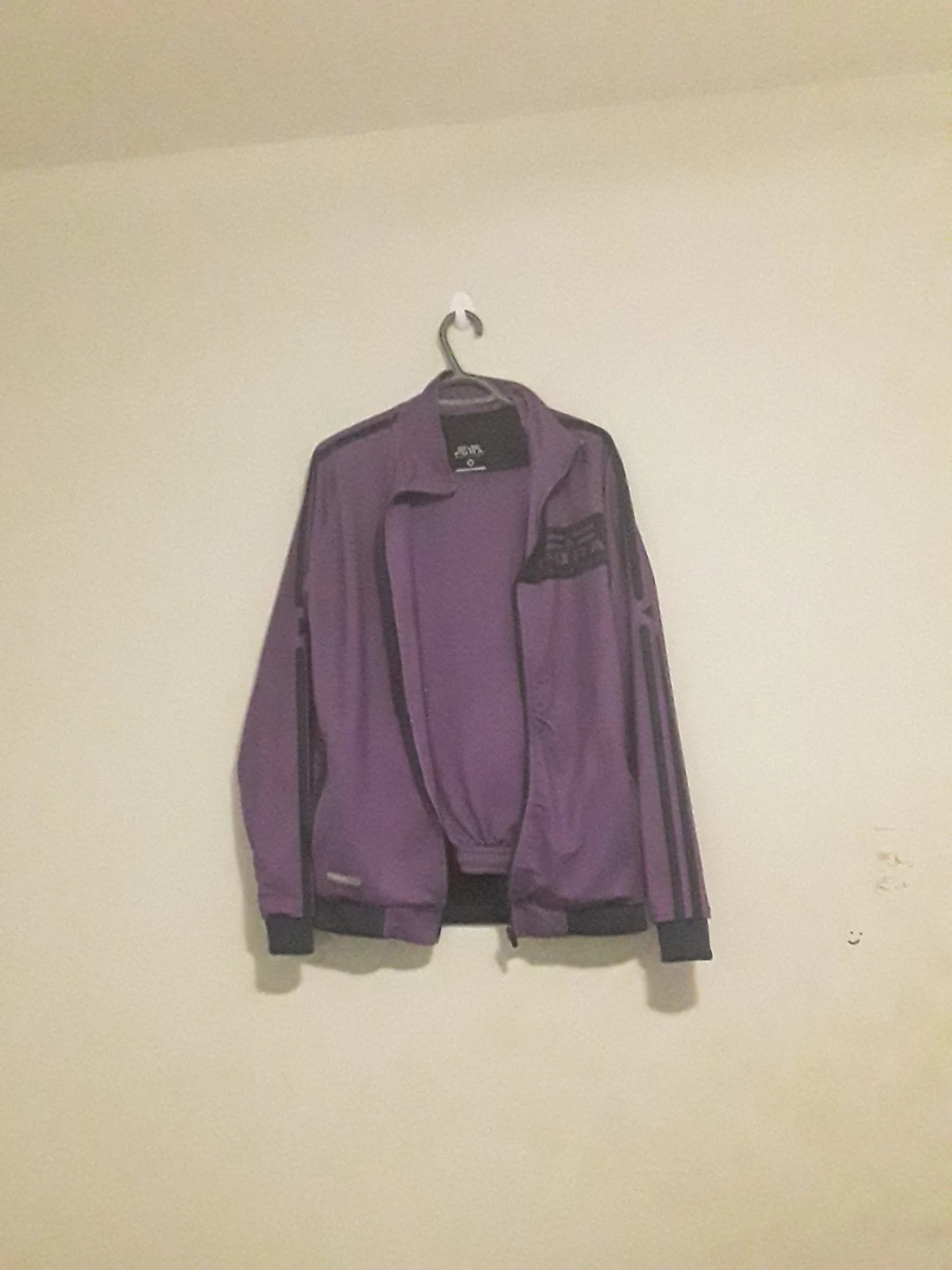 Adidas Track Jacket Medium Purple