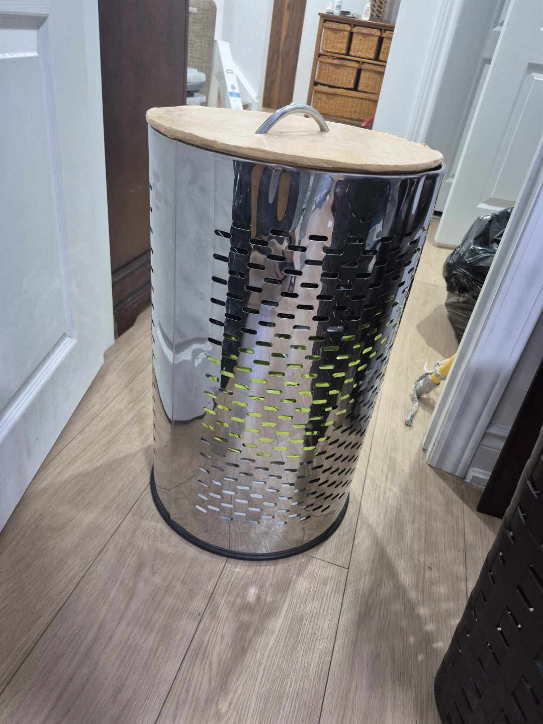 Laundry basket steel - photo 2
