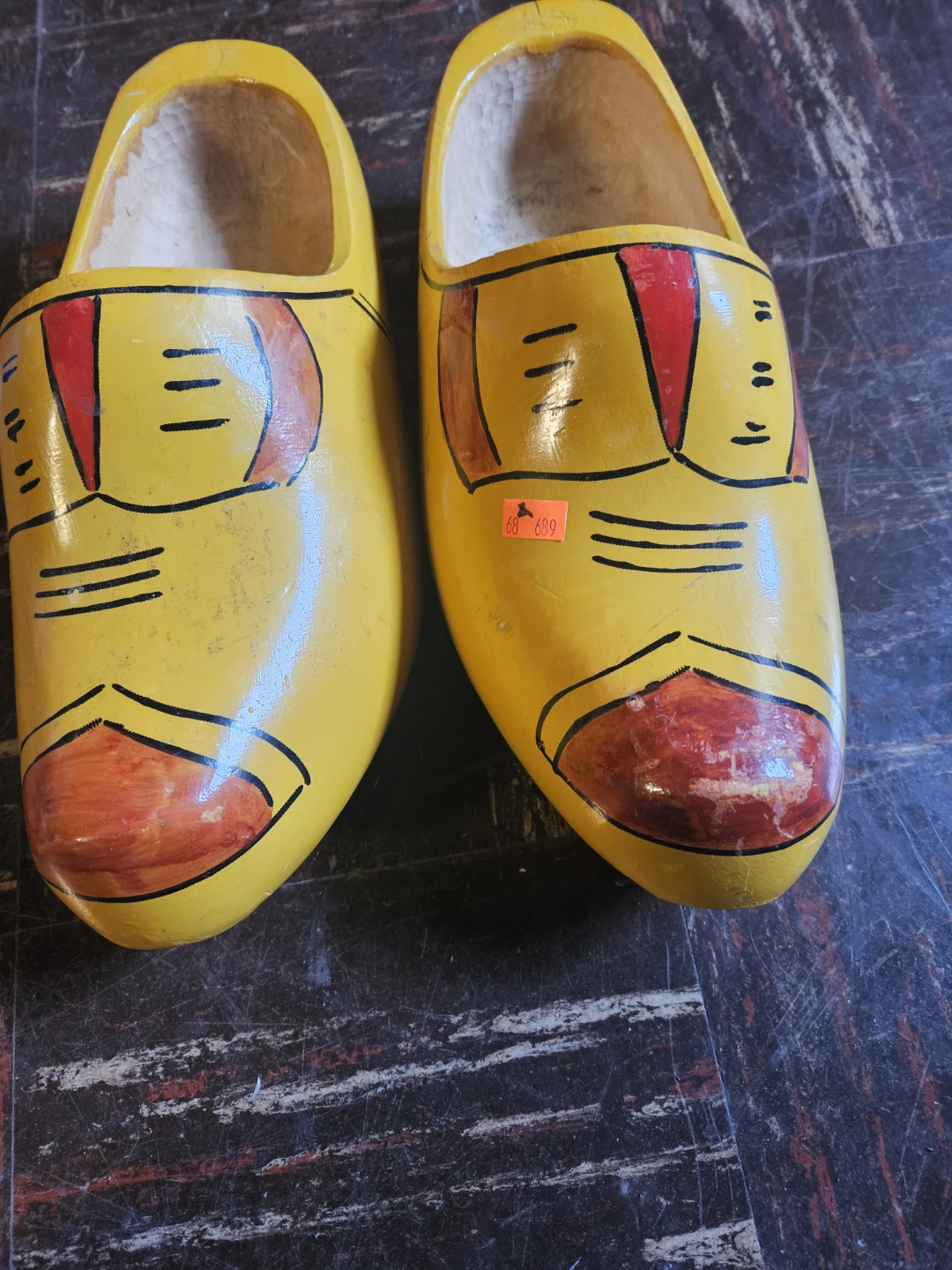 Yellow Wooden Clogs Size 29 - photo 5