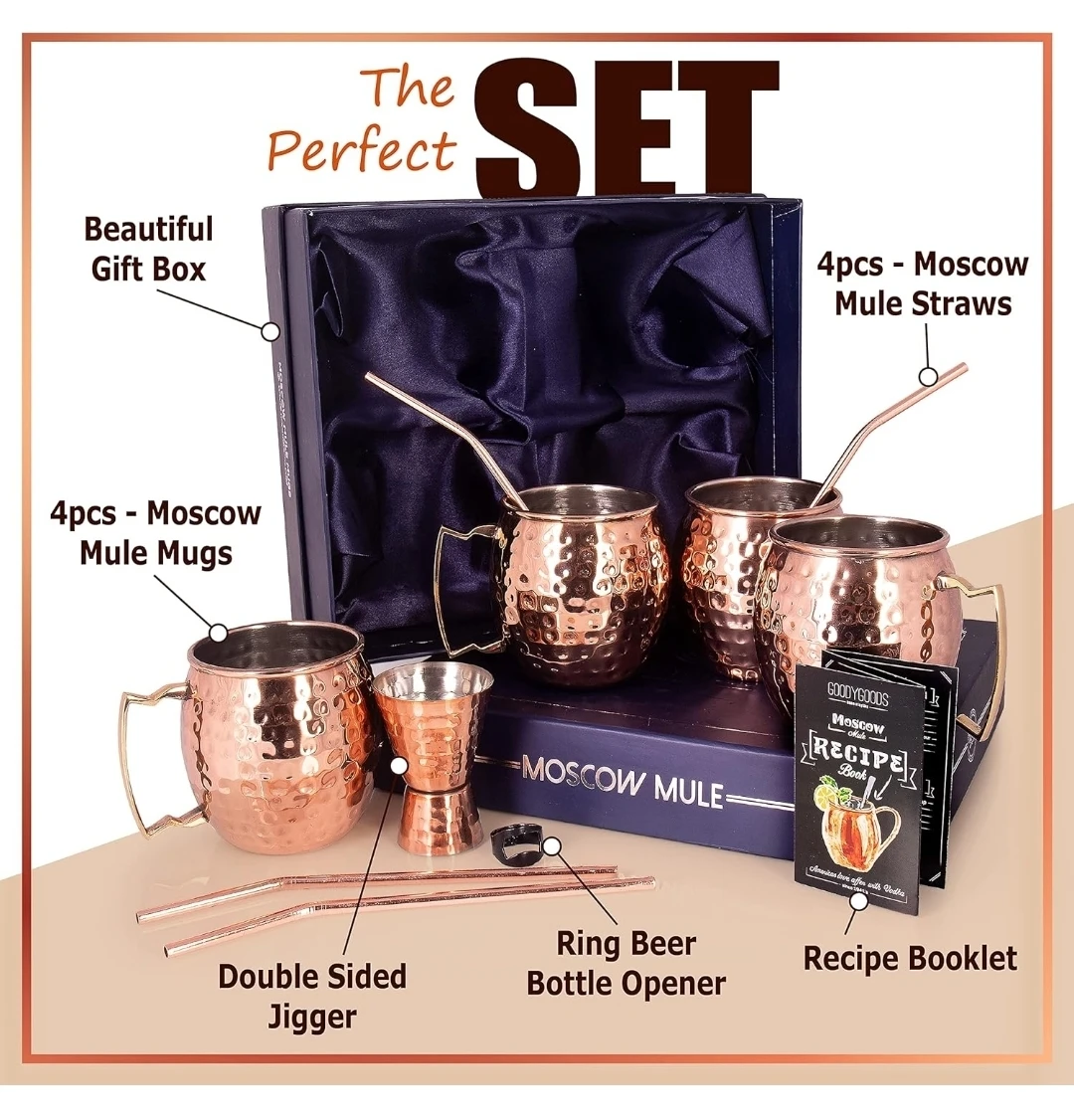 Moscow Mule Copper Mugs - photo 4