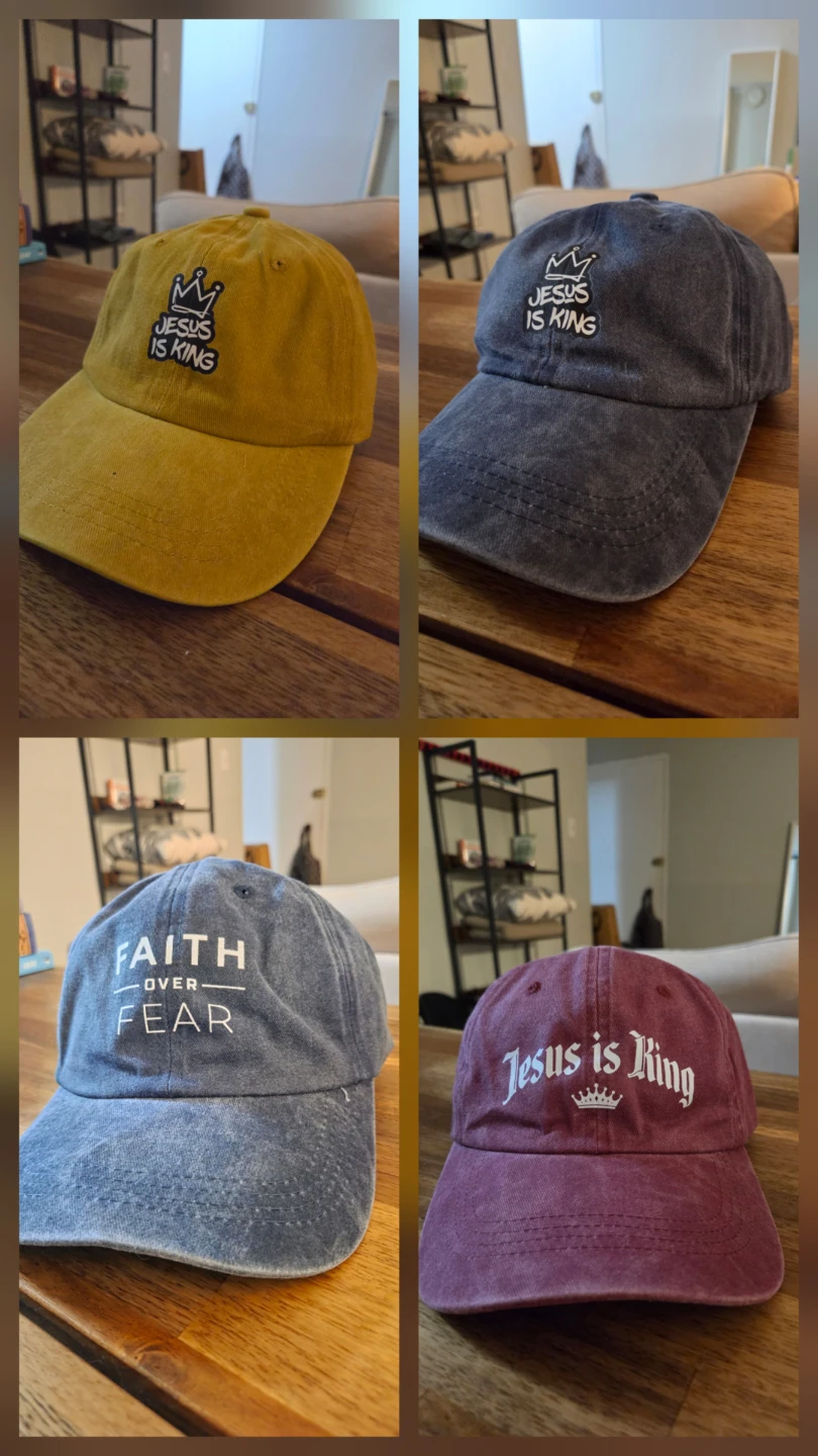 Jesus Is King - Unisex Hats *new