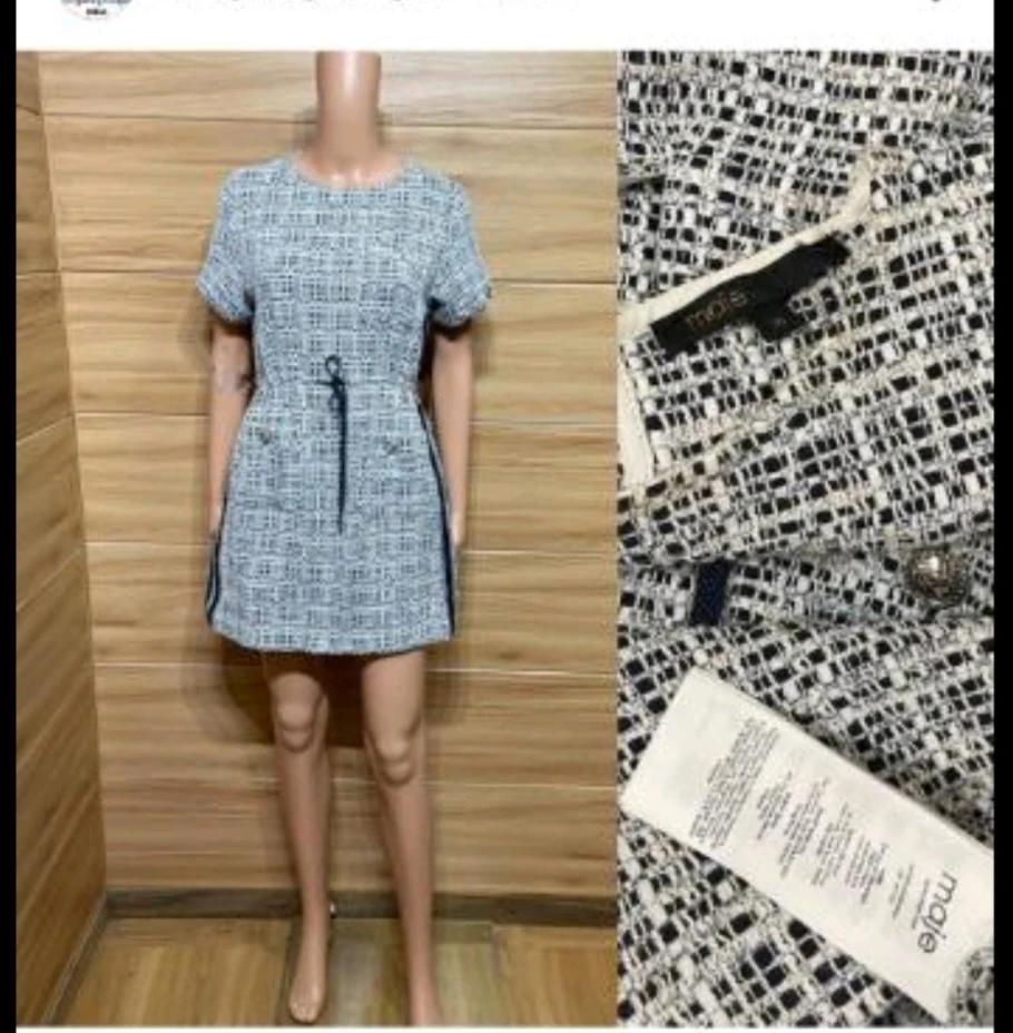 Maje Tweed Dress