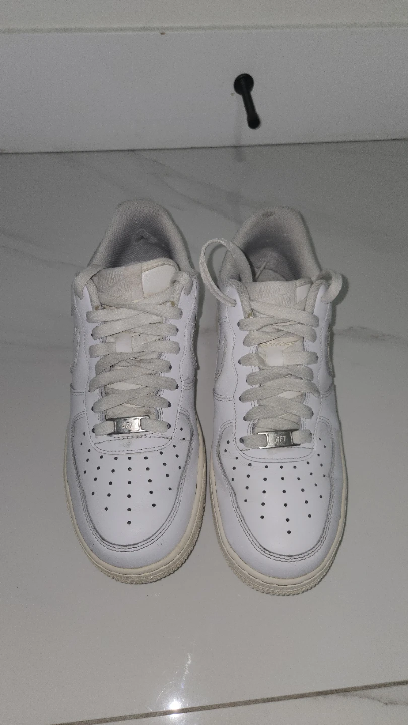 Nike Air Force 1 White Shoes - photo 2