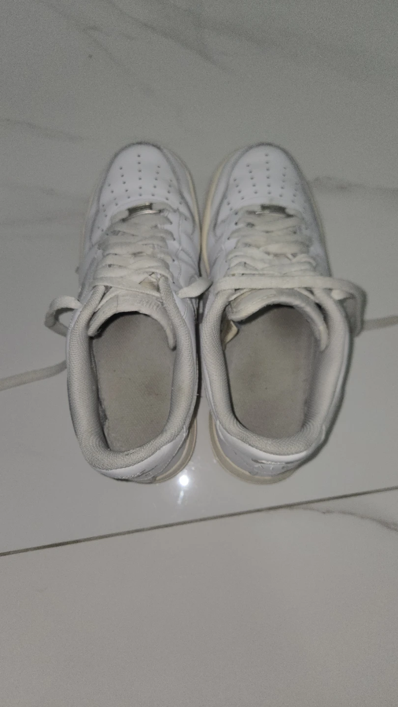 Nike Air Force 1 White Shoes - photo 3