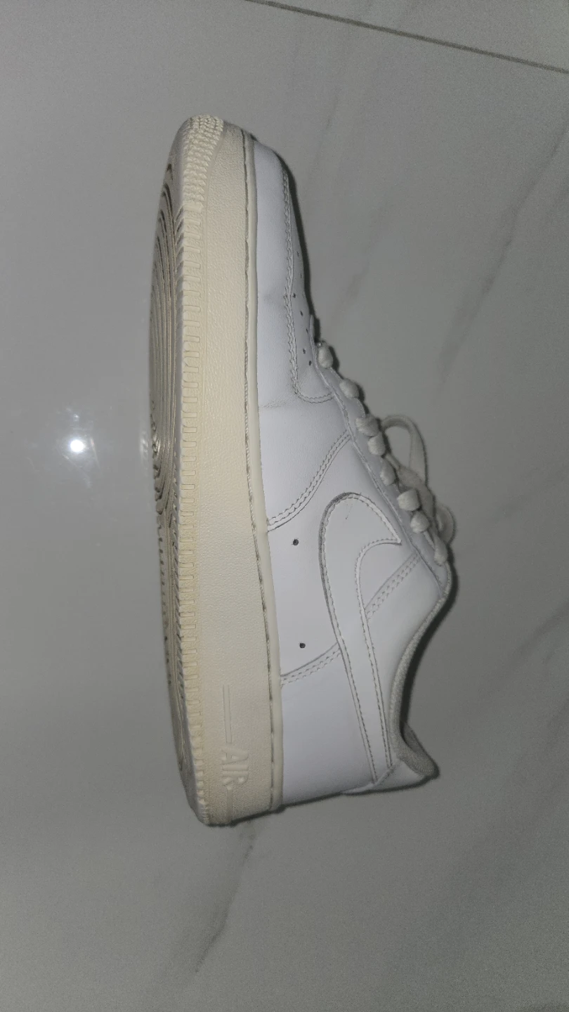 Nike Air Force 1 White Shoes - photo 4