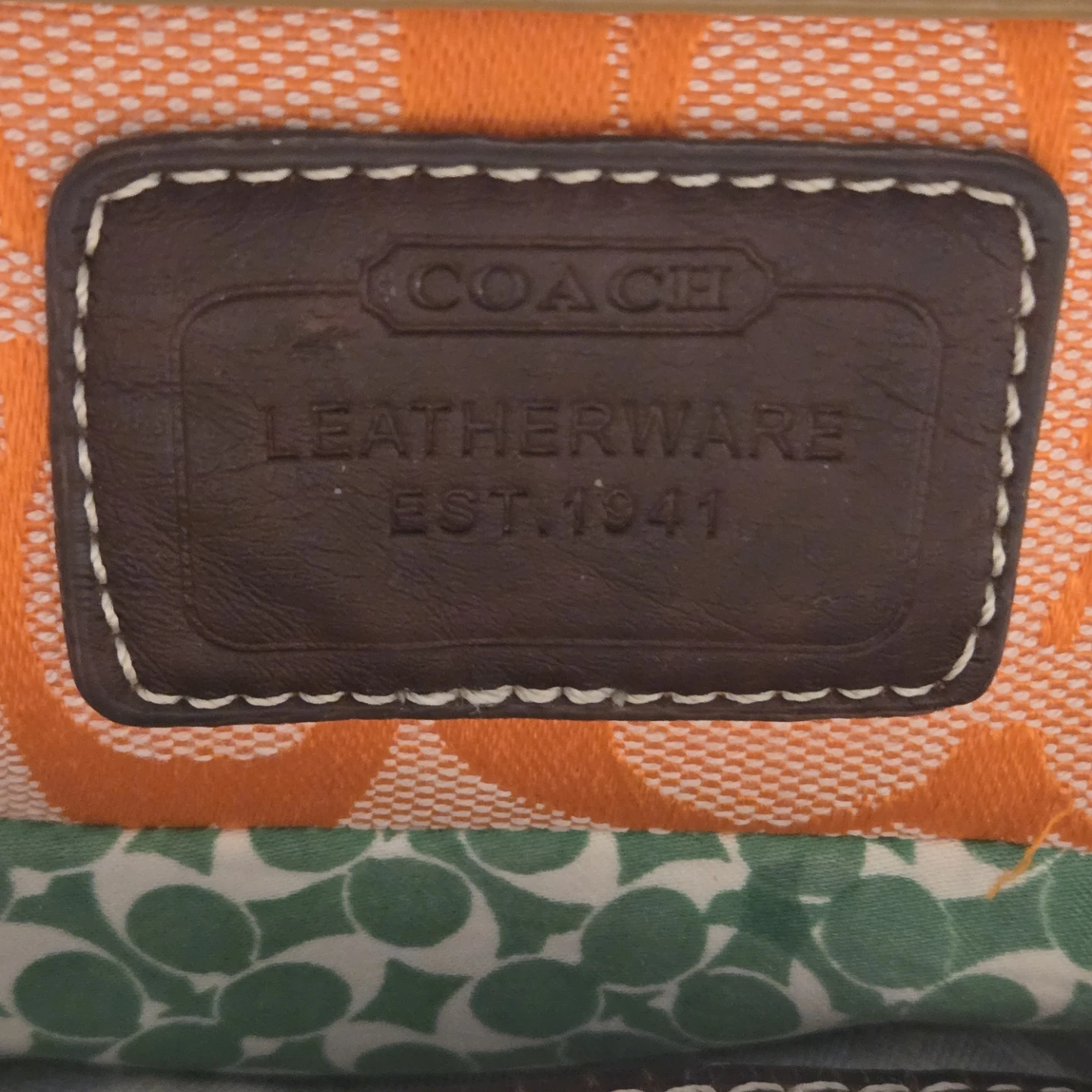 Coach Patchwork Signature Canvas Shoulder Bag - photo 3