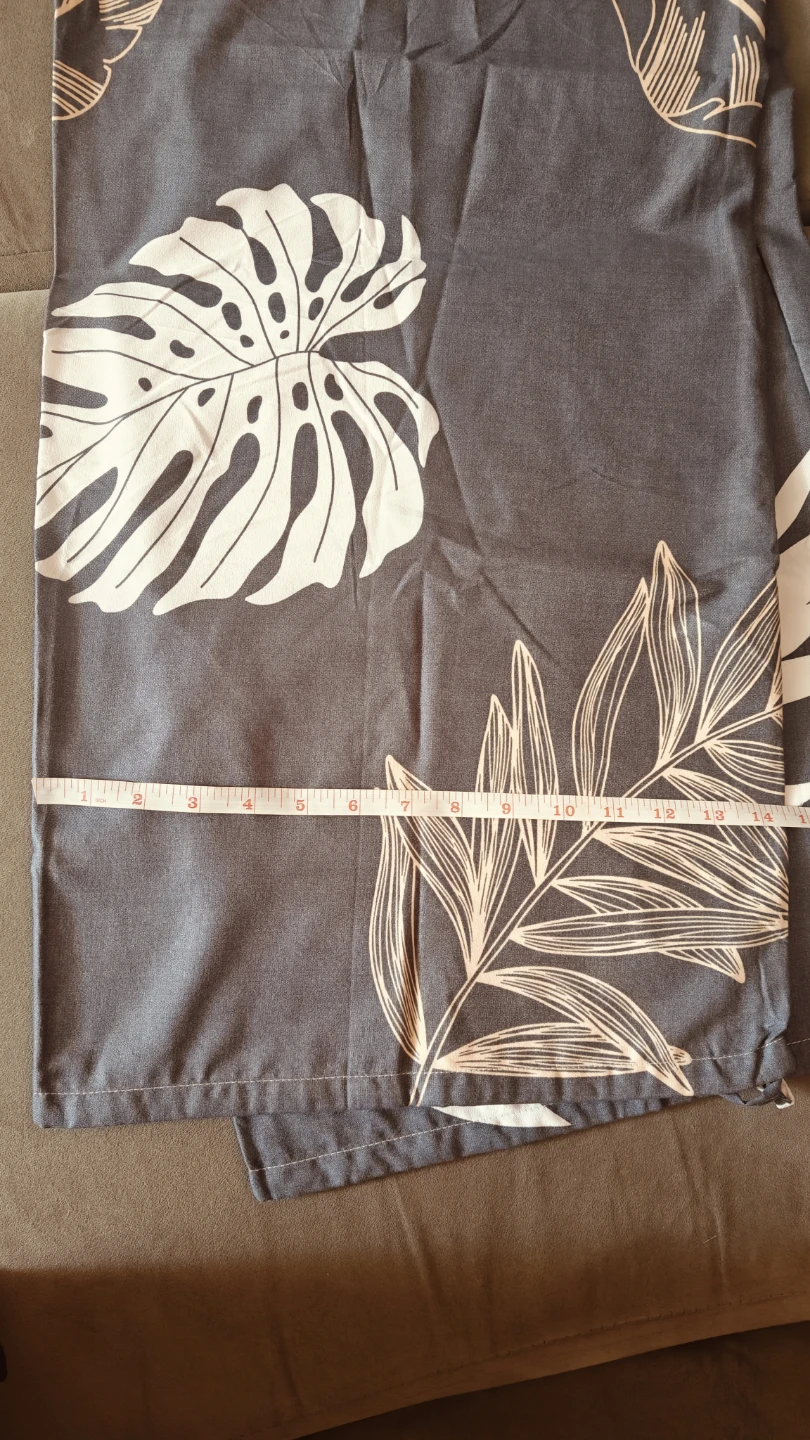 Grey long pillow Covers (Set of 2) - photo 5