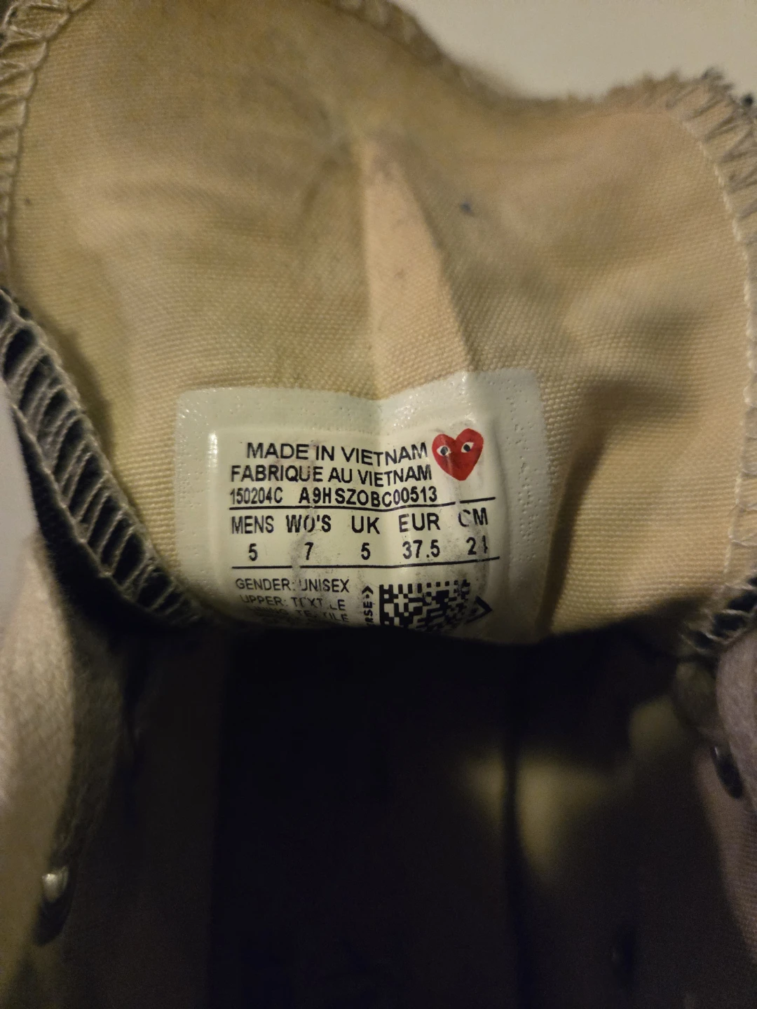 Comme des Garçons PLAY x Converse Chuck Taylor Sneakers - photo 5