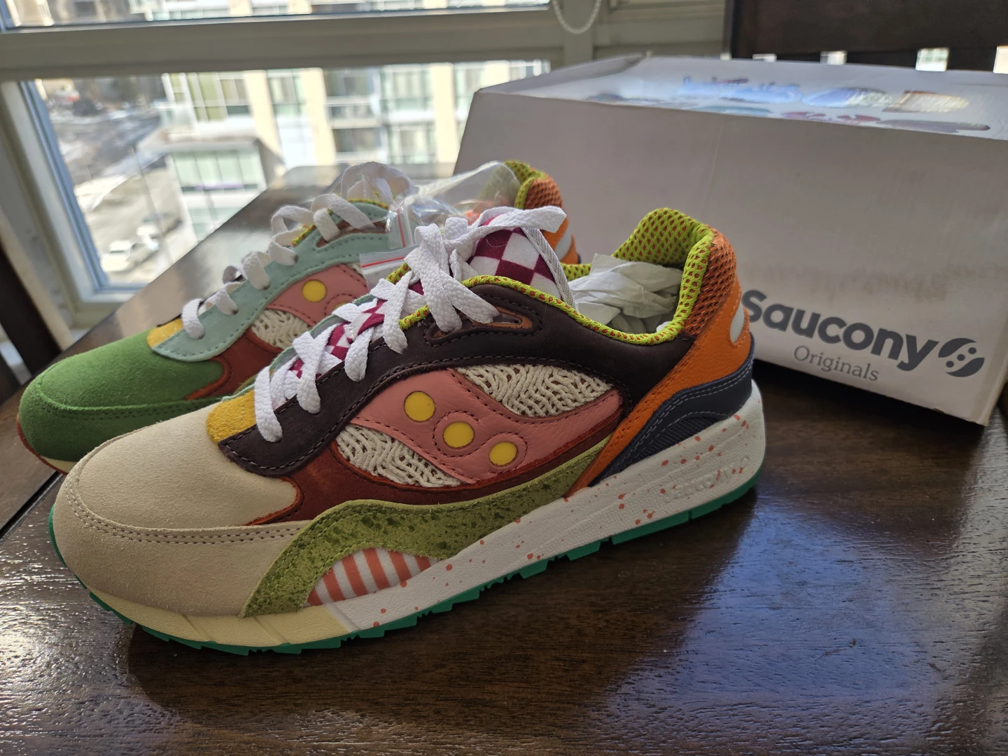 Saucony Originals "Shadow 6000" "Sweet " "Street" Sneakers - photo 3