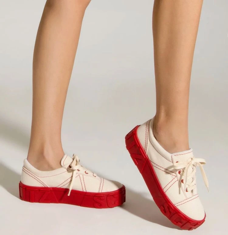 Schutz Canvas Shoes - Size 7 US/ 37 EUR