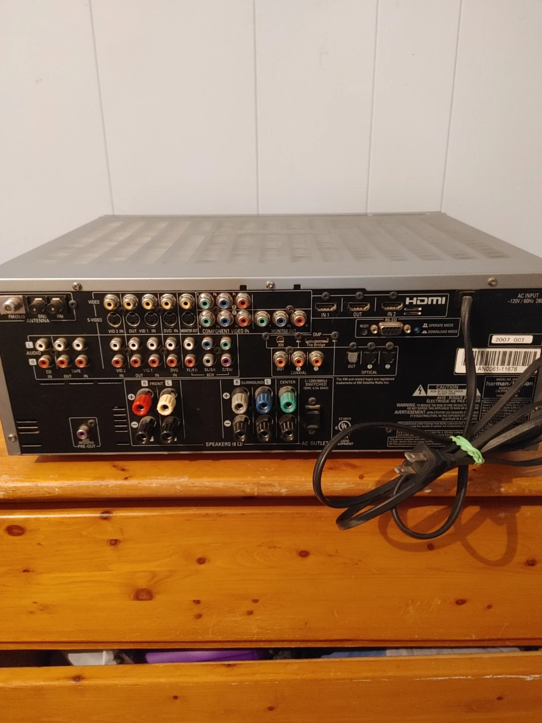 Harmon Kardon AVR 147 receiver amplifier - photo 5