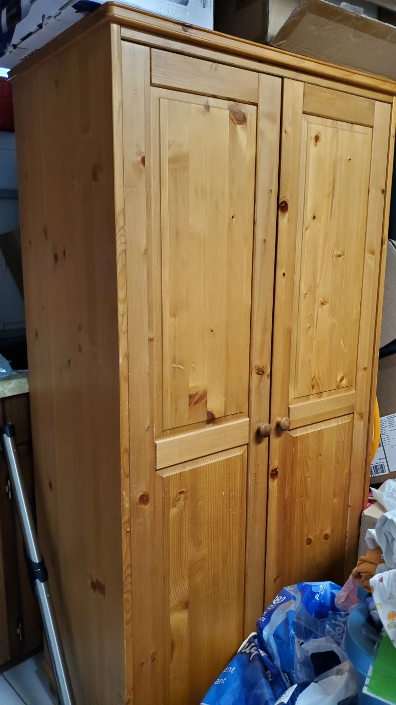 Wooden Wardrobe IKEA