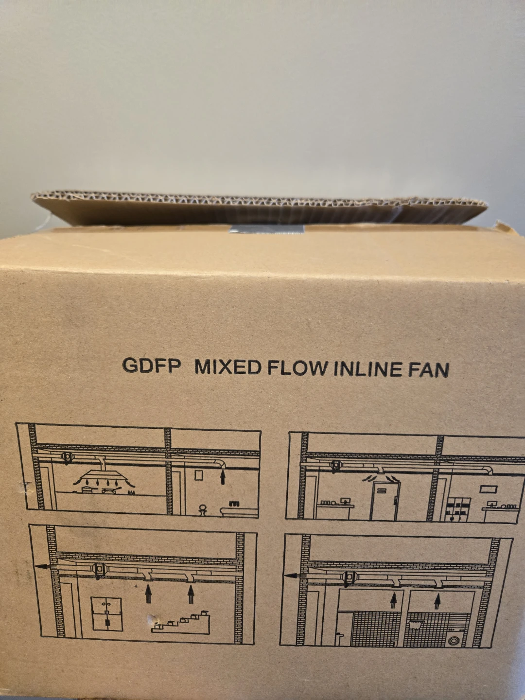 GDFP Mixed Flow Inline Fan GDF150-P - photo 3