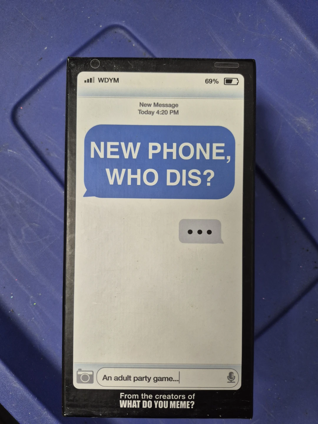 New Phone, Who Dis? Adult Party Game