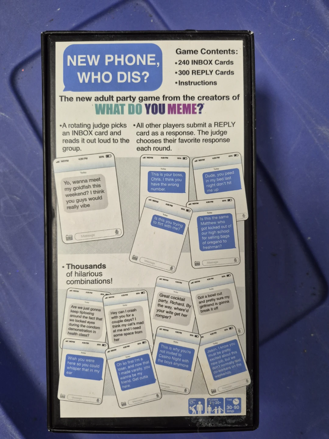 New Phone, Who Dis? Adult Party Game - photo 2