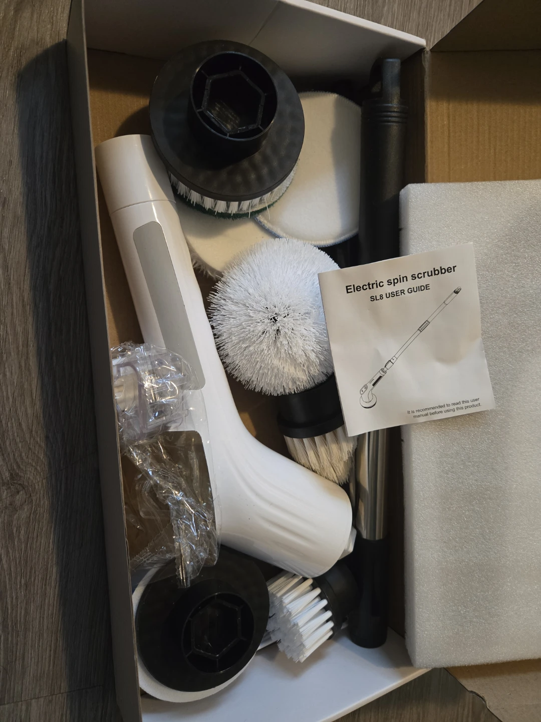 DEPCLER New Spin Scrubber SL8 Electric Cleaning Brush - photo 2