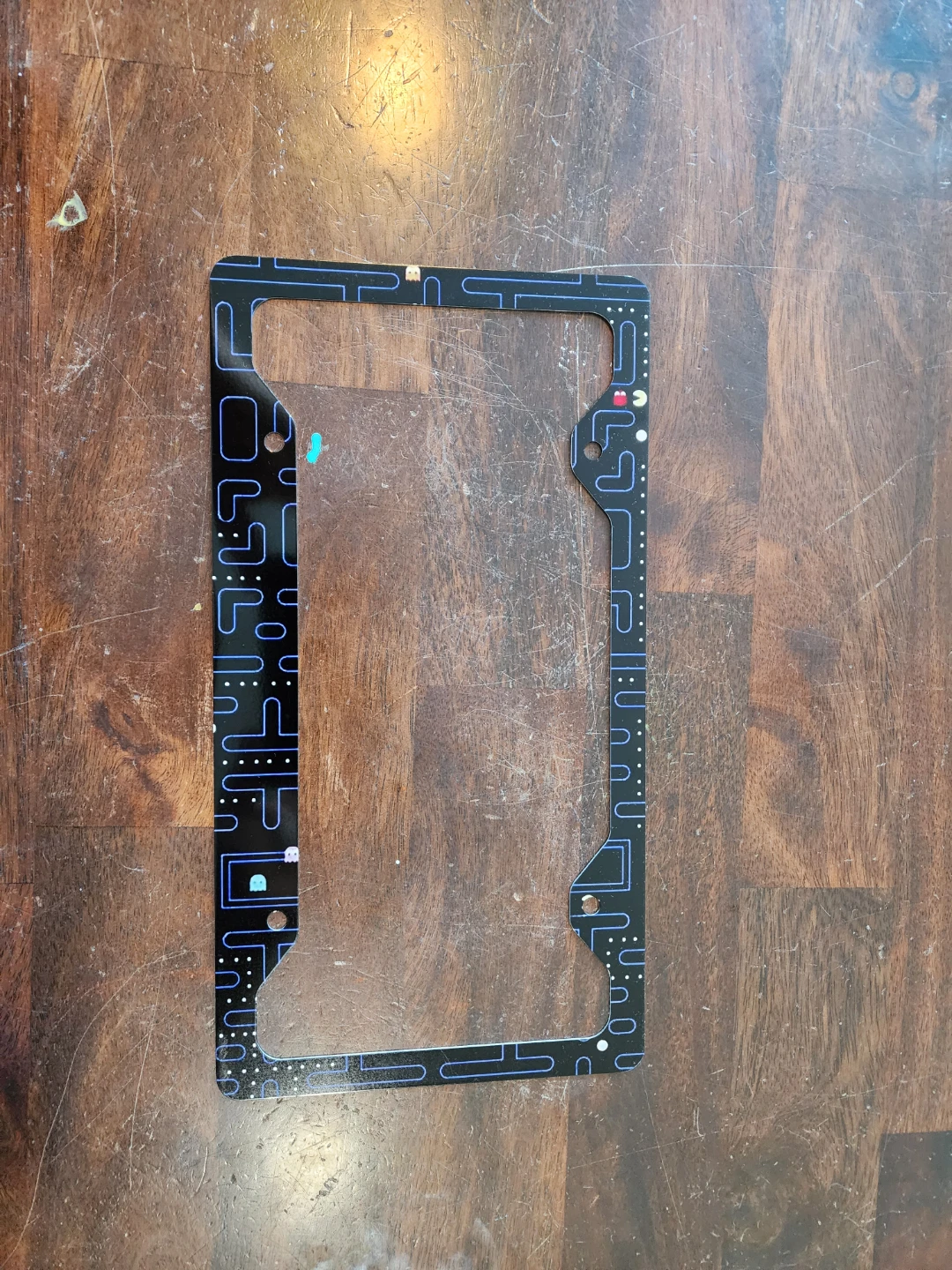 Pac-Man License Plate Frame