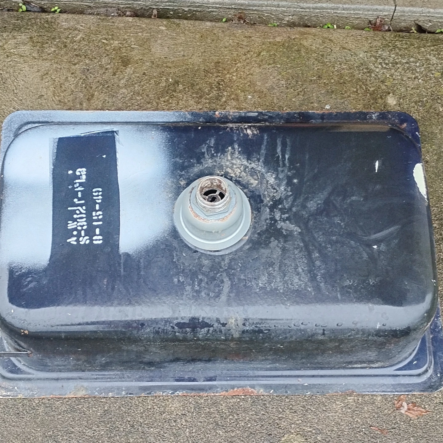 Vintage cast iron farm sink 1949 - photo 2