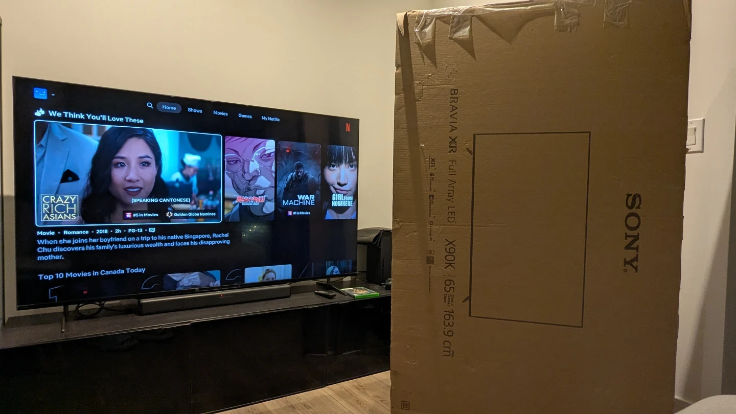 Sony Bravia XR X90K 65" Full Array LED 4K TV