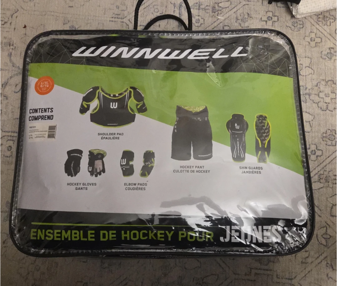 Winnwell Youth Hockey Starter Kit - Size L/G