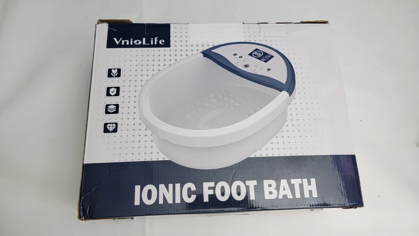 Ionic Foot Detox Bath Machine Spa Kit w/ LCD Display - photo 2