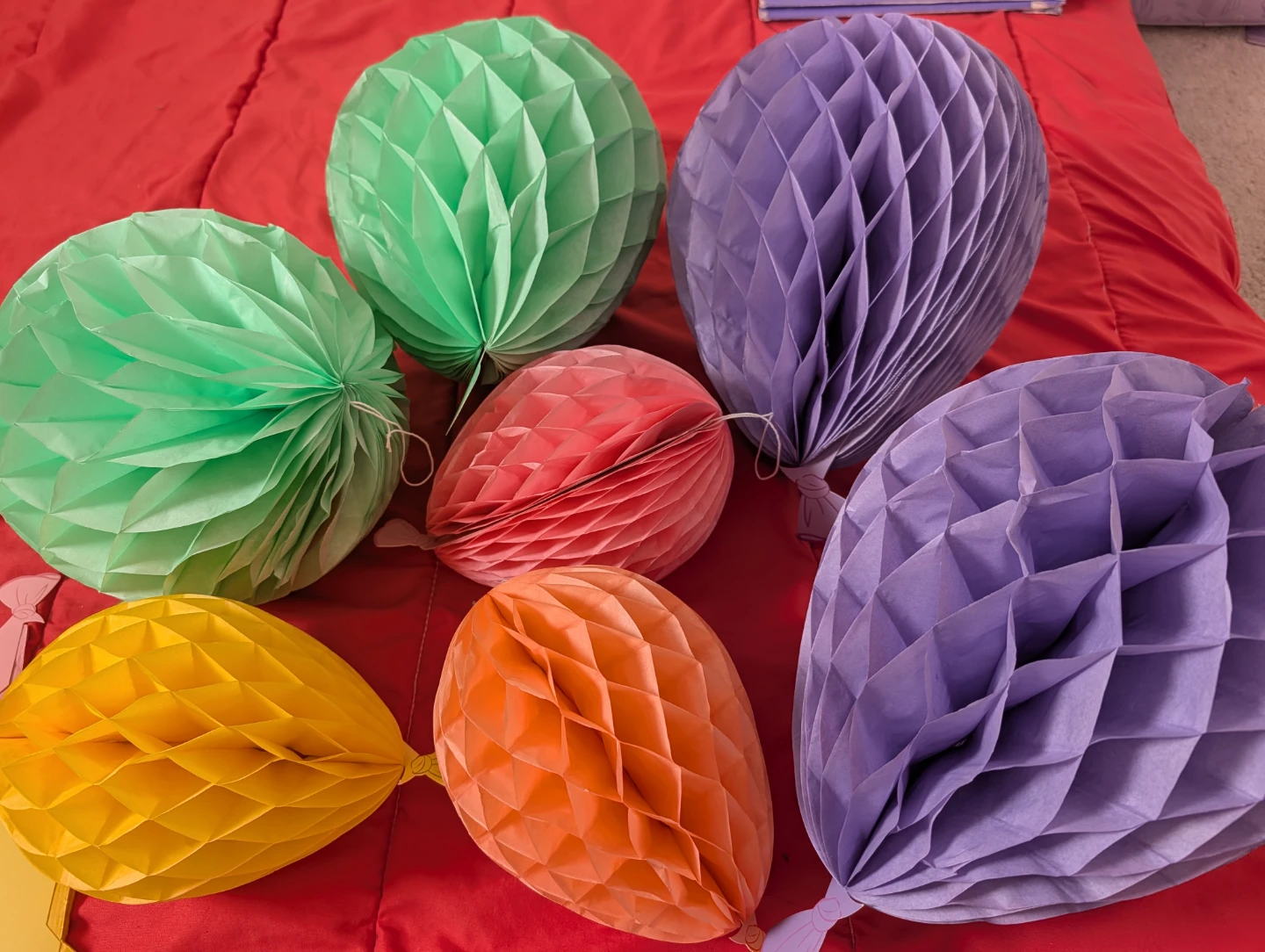 Party Decorations Bundle - Tissue Paper Pom Poms - photo 2