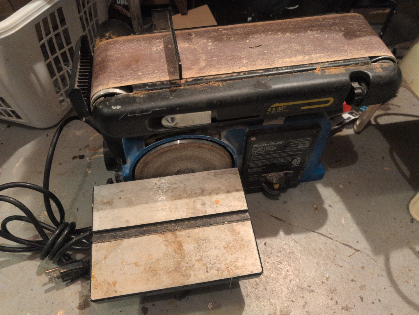 Mastercraft 4" x 36" Belt Sander