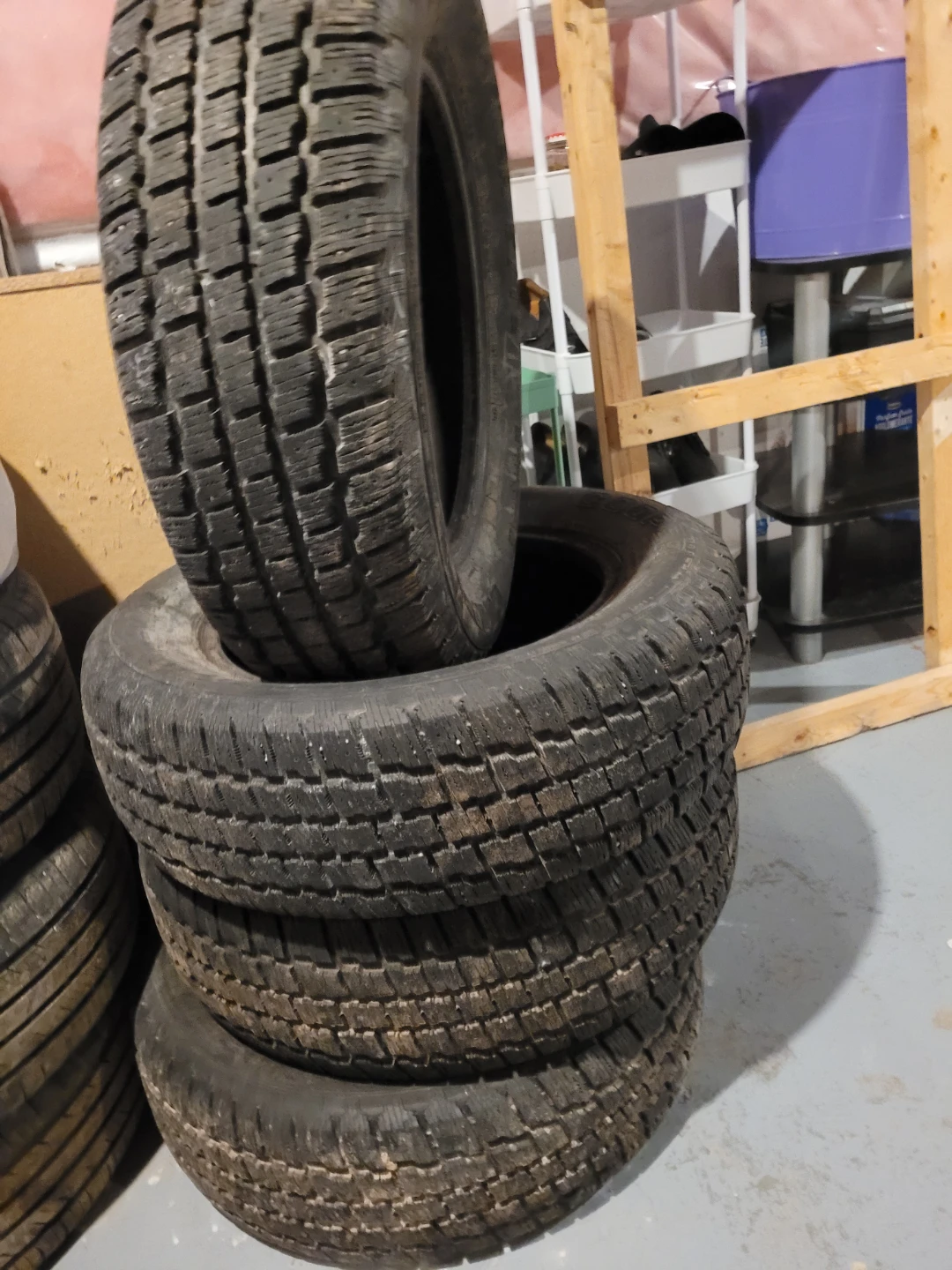 Set of 4 Winter Tires 215/65R16