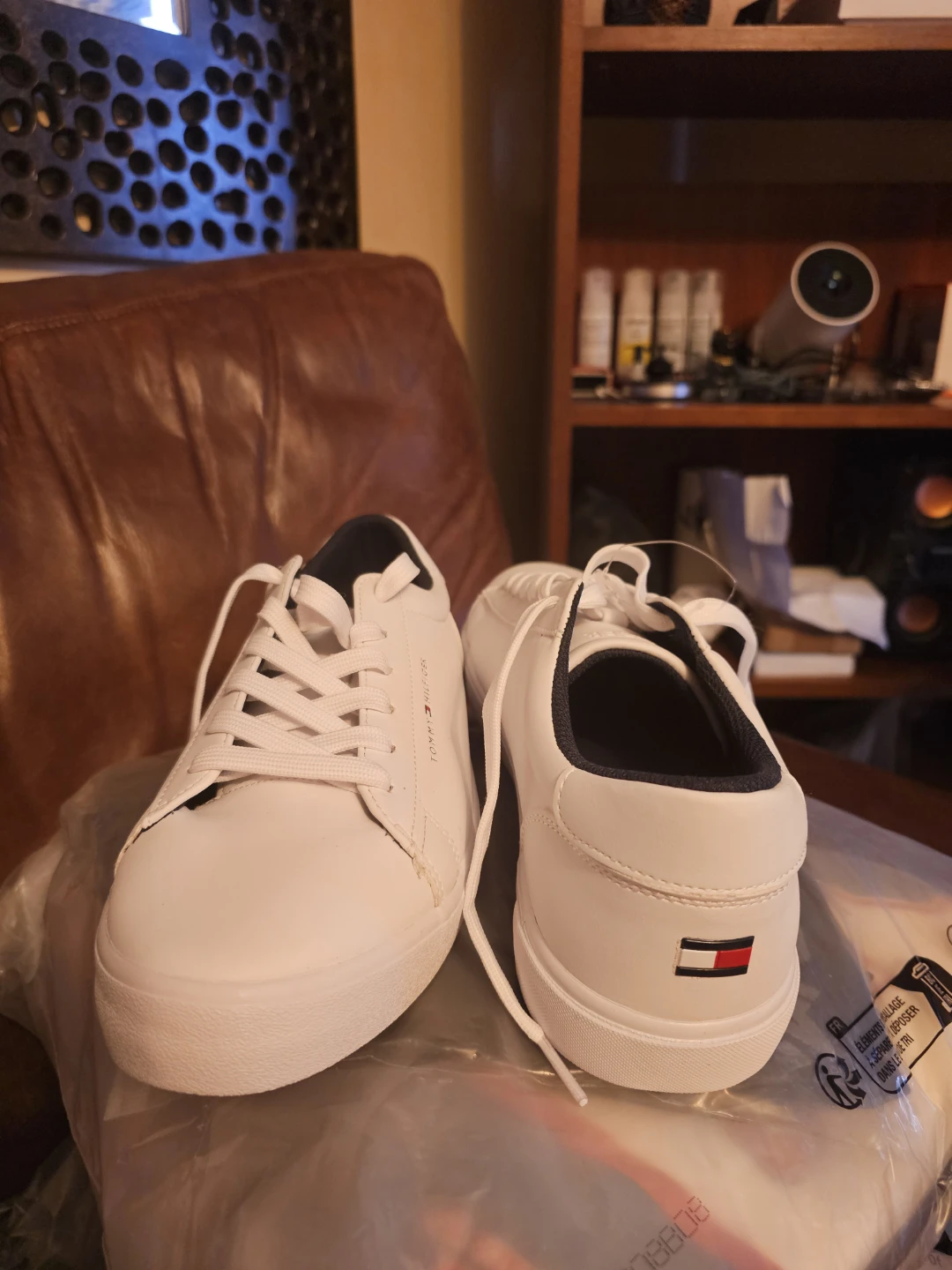 Tommy Hilfiger Men's White Sneakers