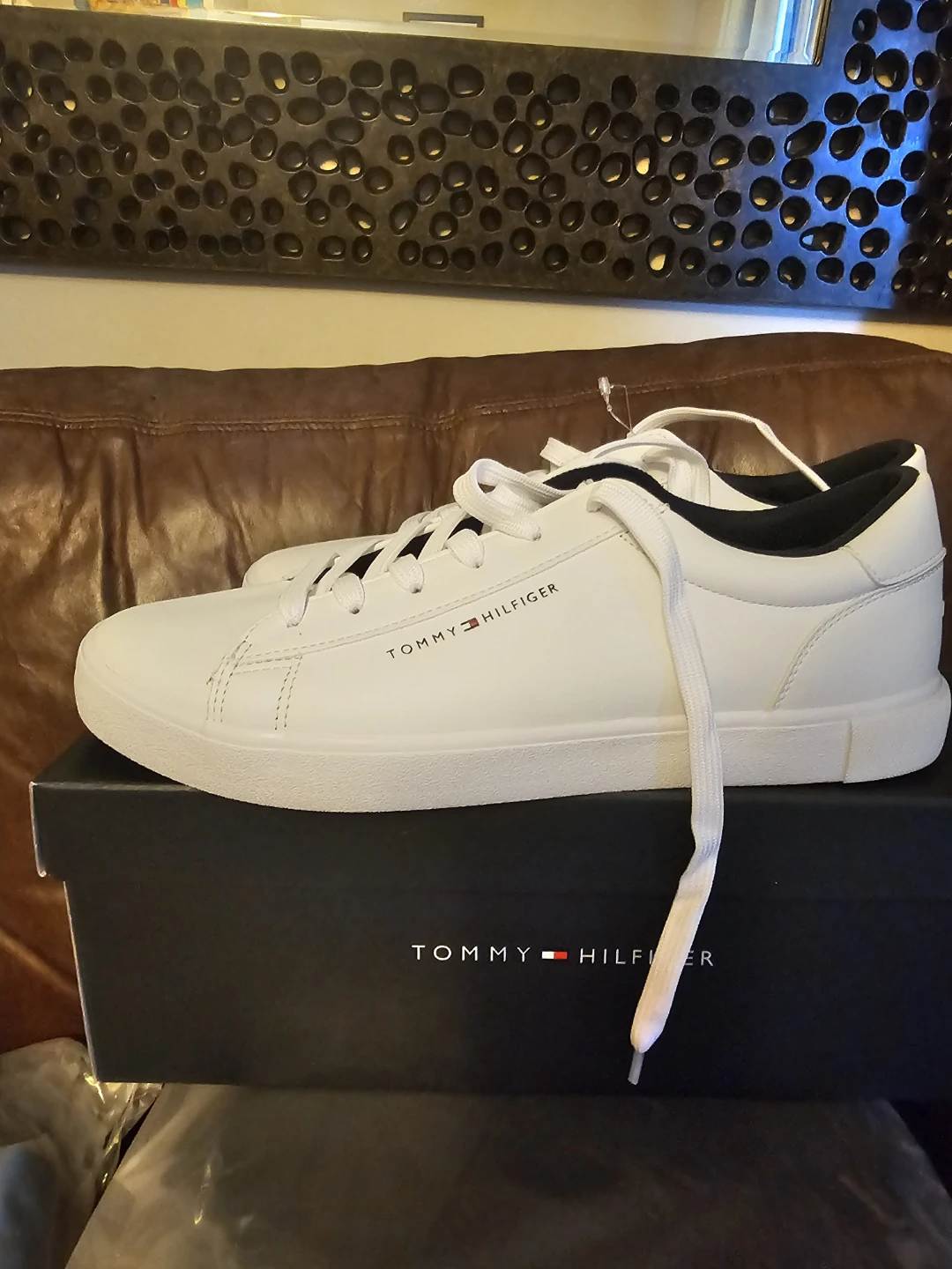 Tommy Hilfiger Men's White Sneakers - photo 2
