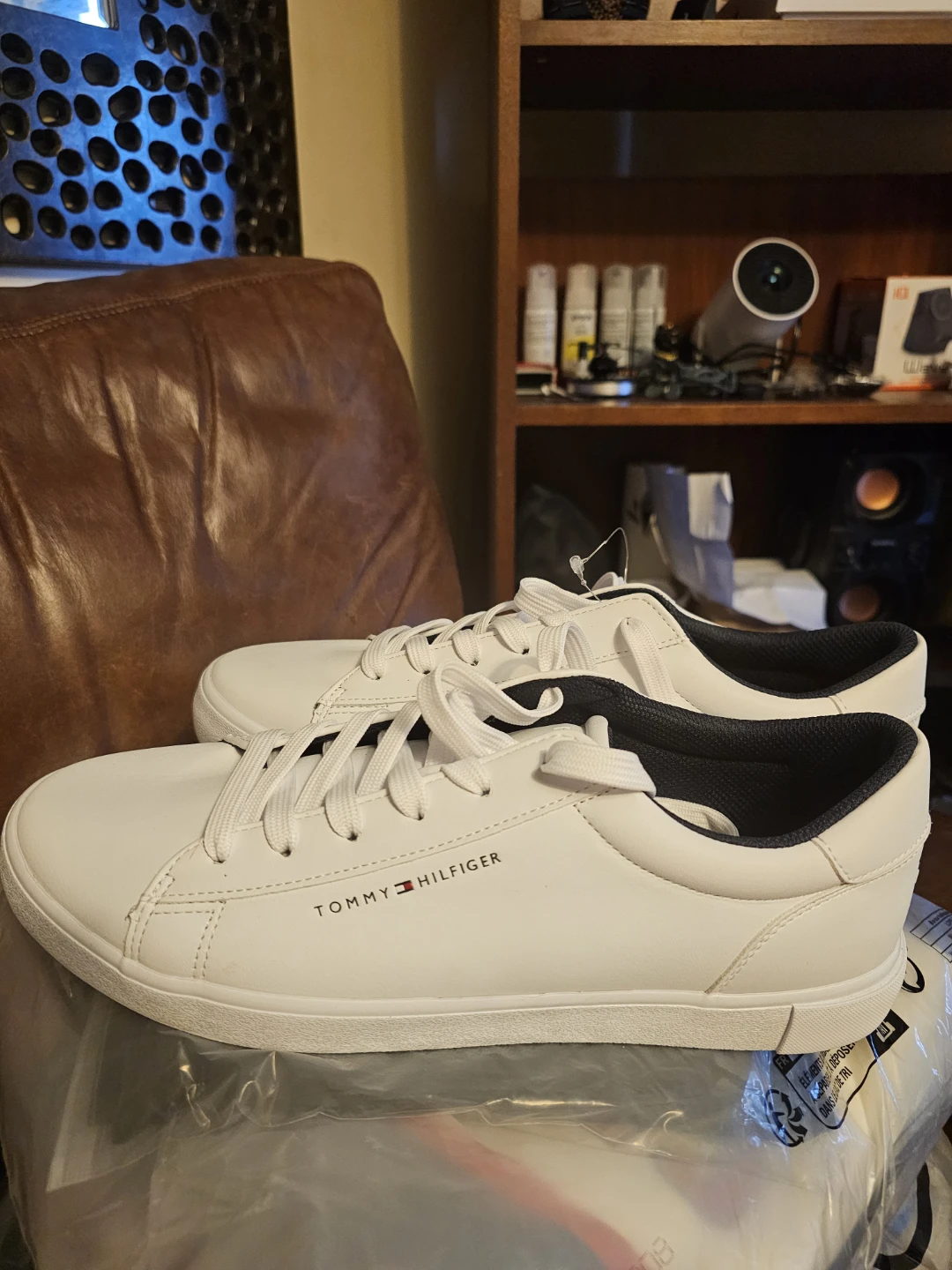 Tommy Hilfiger Men's White Sneakers - photo 3