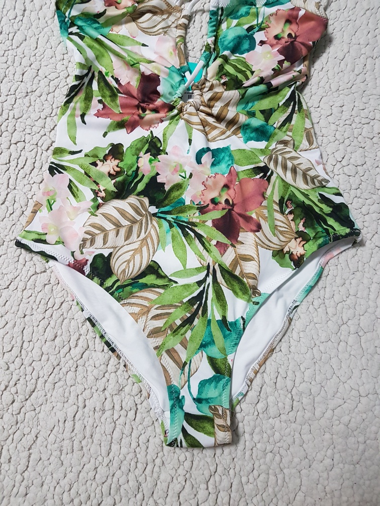 H&M Floral One-Piece Swimsuit Size 12 - photo 4