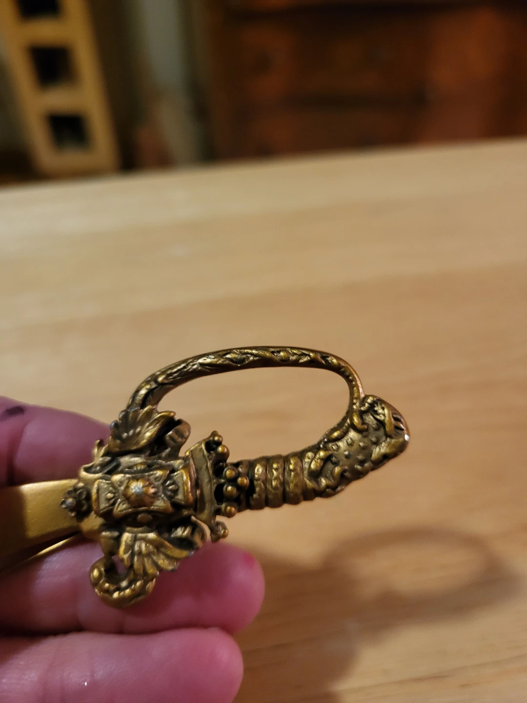 Vintage Sword  Crown Brooch 1950's - photo 5