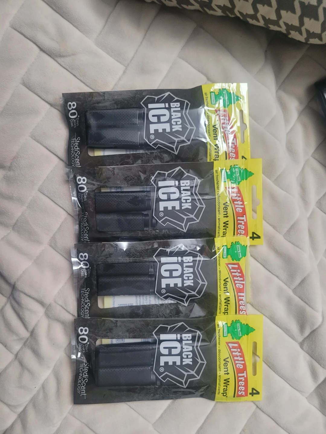 Little Trees Black Ice Vent Wrap Car Air Freshener - photo 2