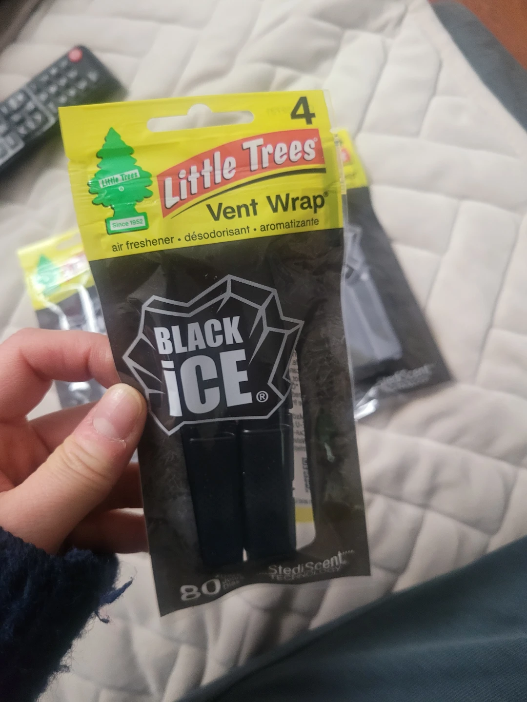 Little Trees Black Ice Vent Wrap Car Air Freshener - photo 3
