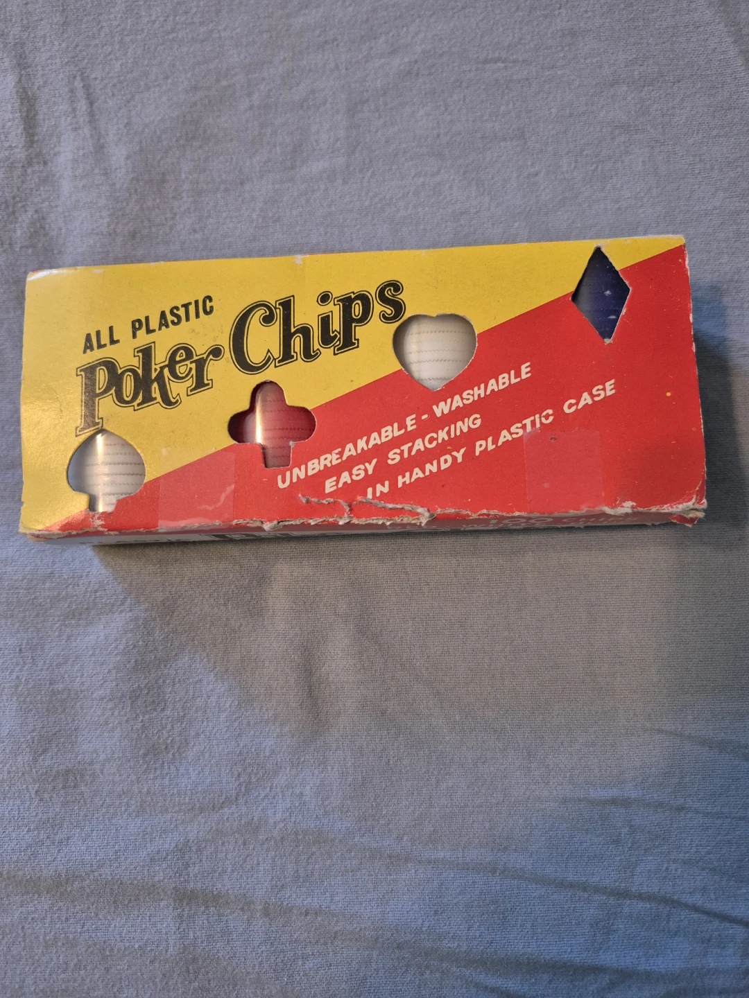 All Plastic Poker Chips
