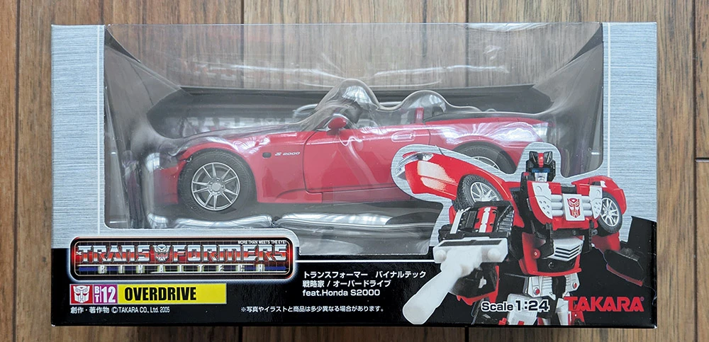 Transformers Binaltech BT-12 "Overdrive" - BRAND NEW, SEALED