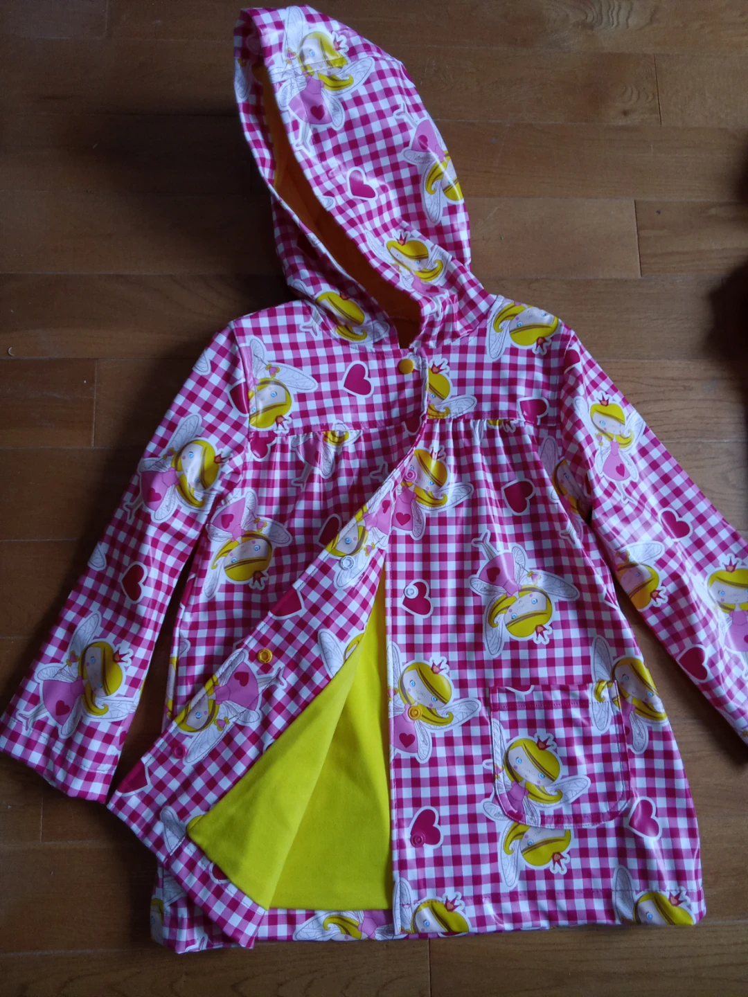 NEW Fairy Print Raincoat Jackets size 3 and 5 - photo 5