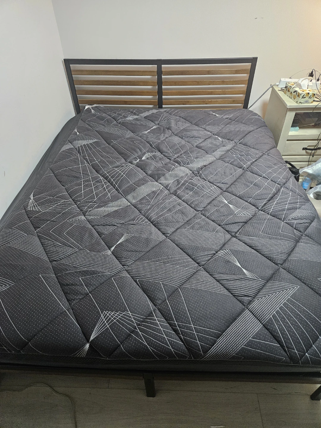 Quilted Mattress Topper queen size