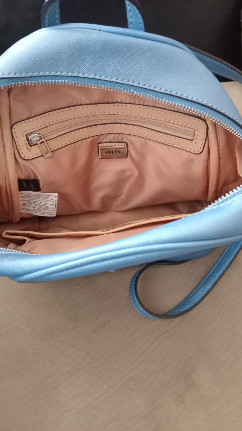 Light Blue Guess Mini Backpack🤎 - photo 3