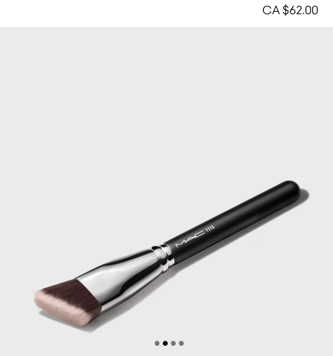 (NEW) 💋 MAC Cosmetics - 171S SMOOTH-EDGE ALL OVER FACE BRUSH - photo 2