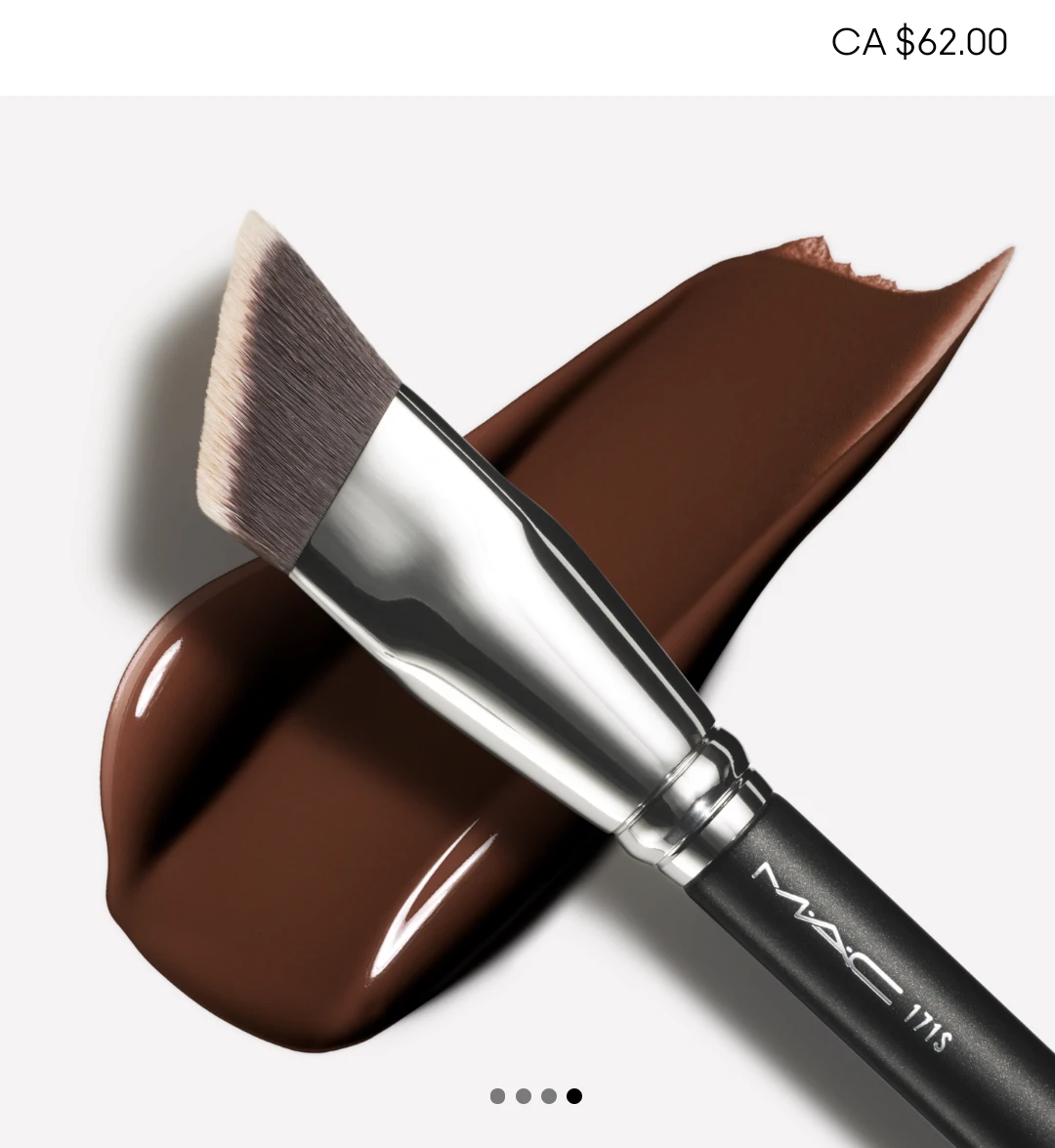 (NEW) 💋 MAC Cosmetics - 171S SMOOTH-EDGE ALL OVER FACE BRUSH - photo 3