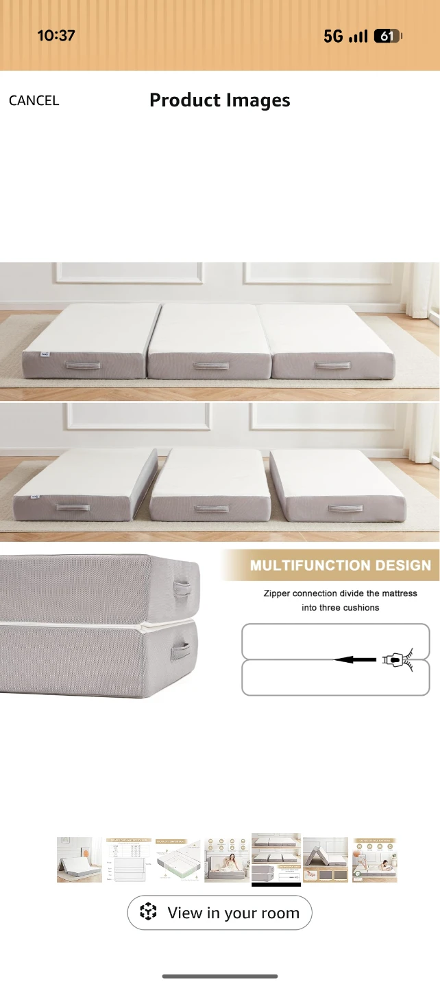 Tri-Folding Mattress - photo 5