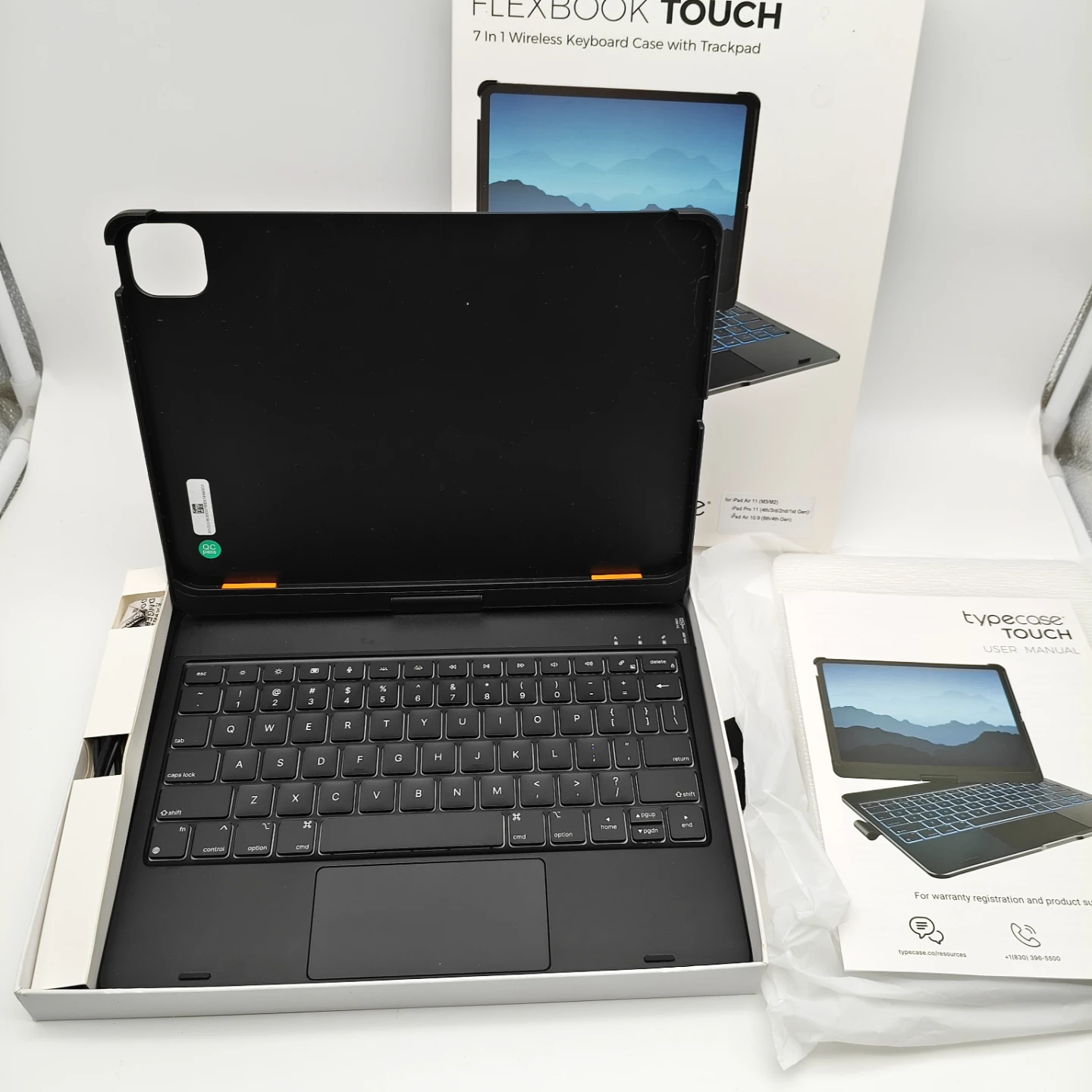 Typecase 7-in-1 Wireless Keyboard Case with Trackpad for iPad - photo 3