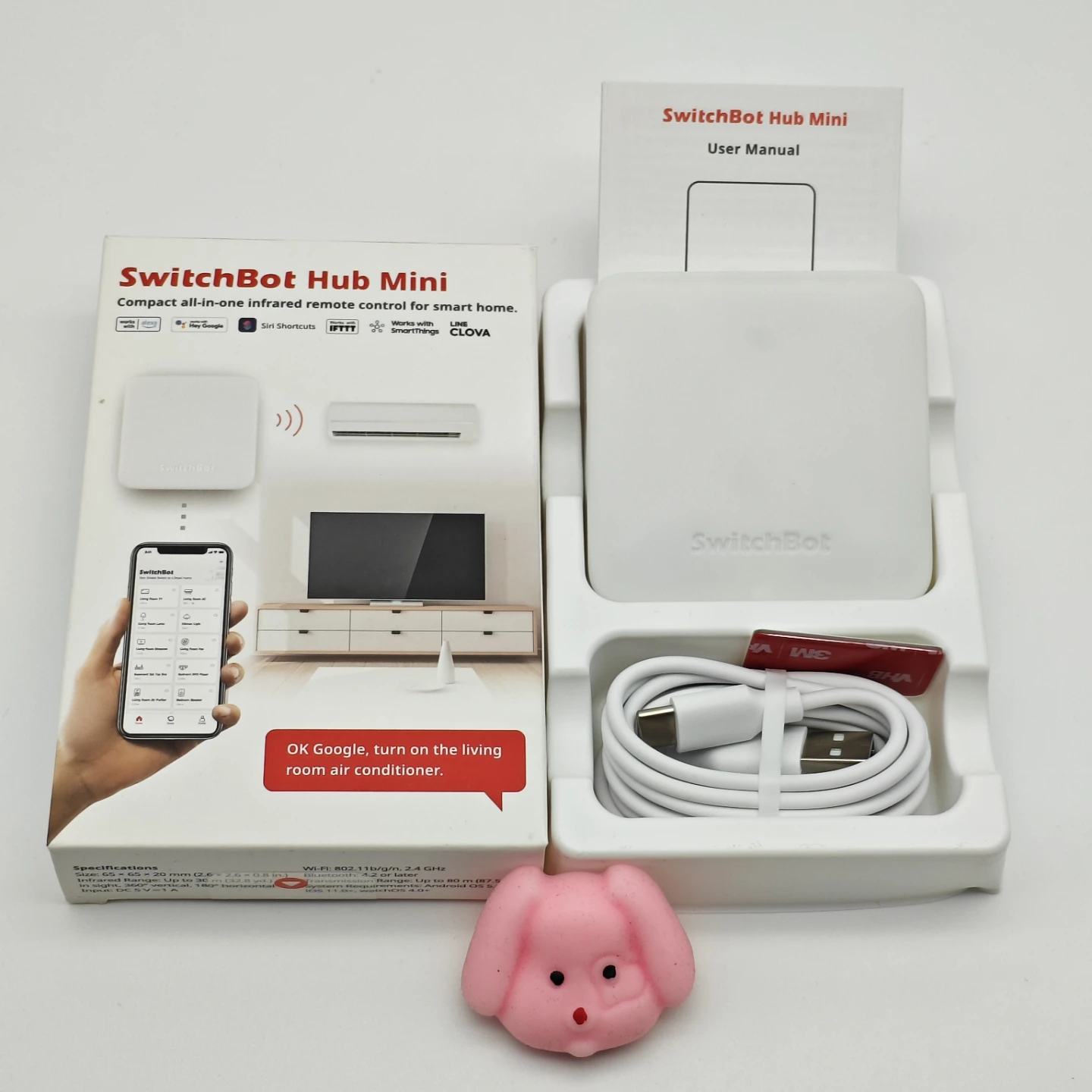 SwitchBot Hub Mini Infrared Universal Remote Control