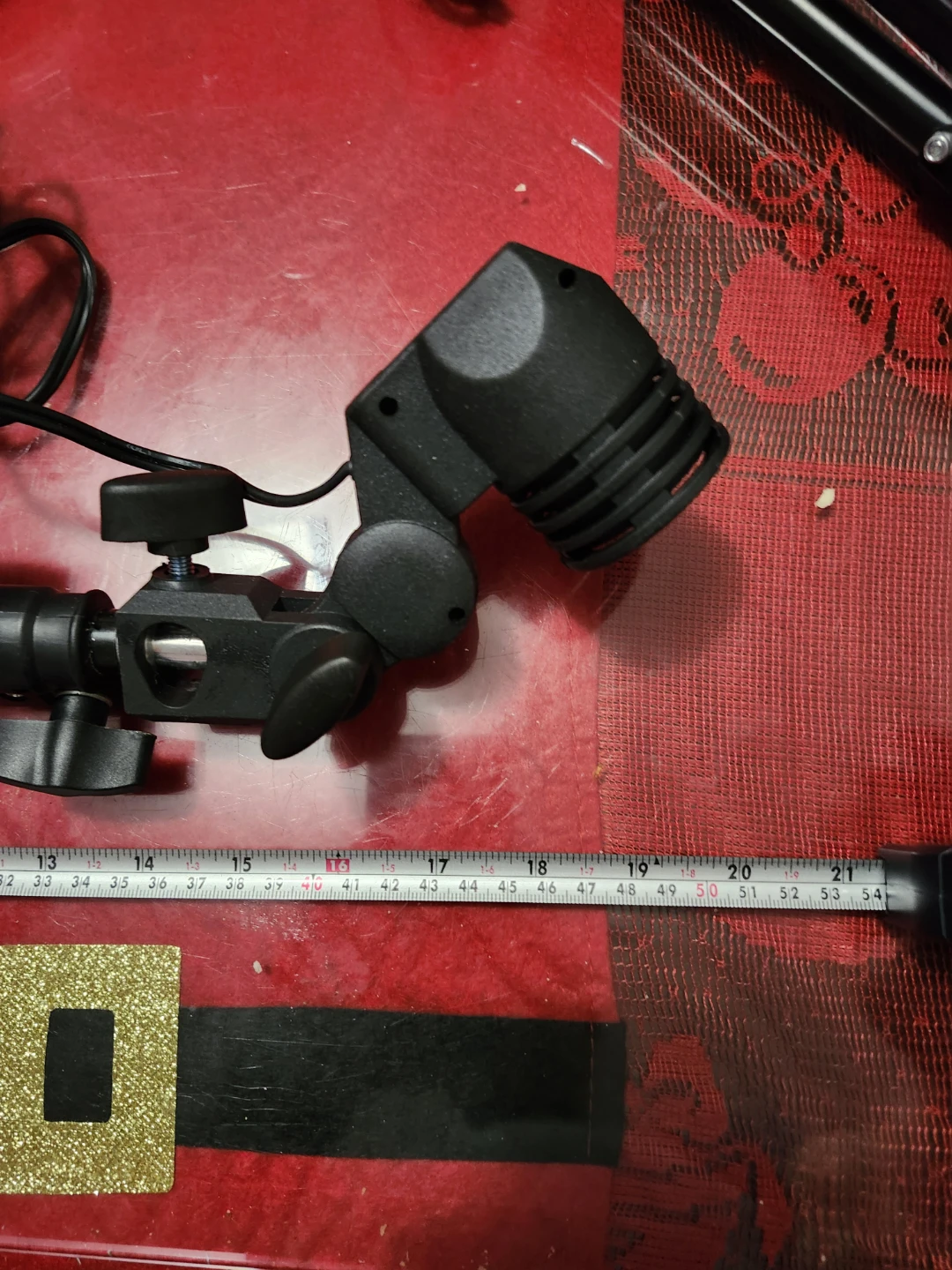 Black Photography 48" Lighting Stand with Adjustable Lamp holder - photo 5