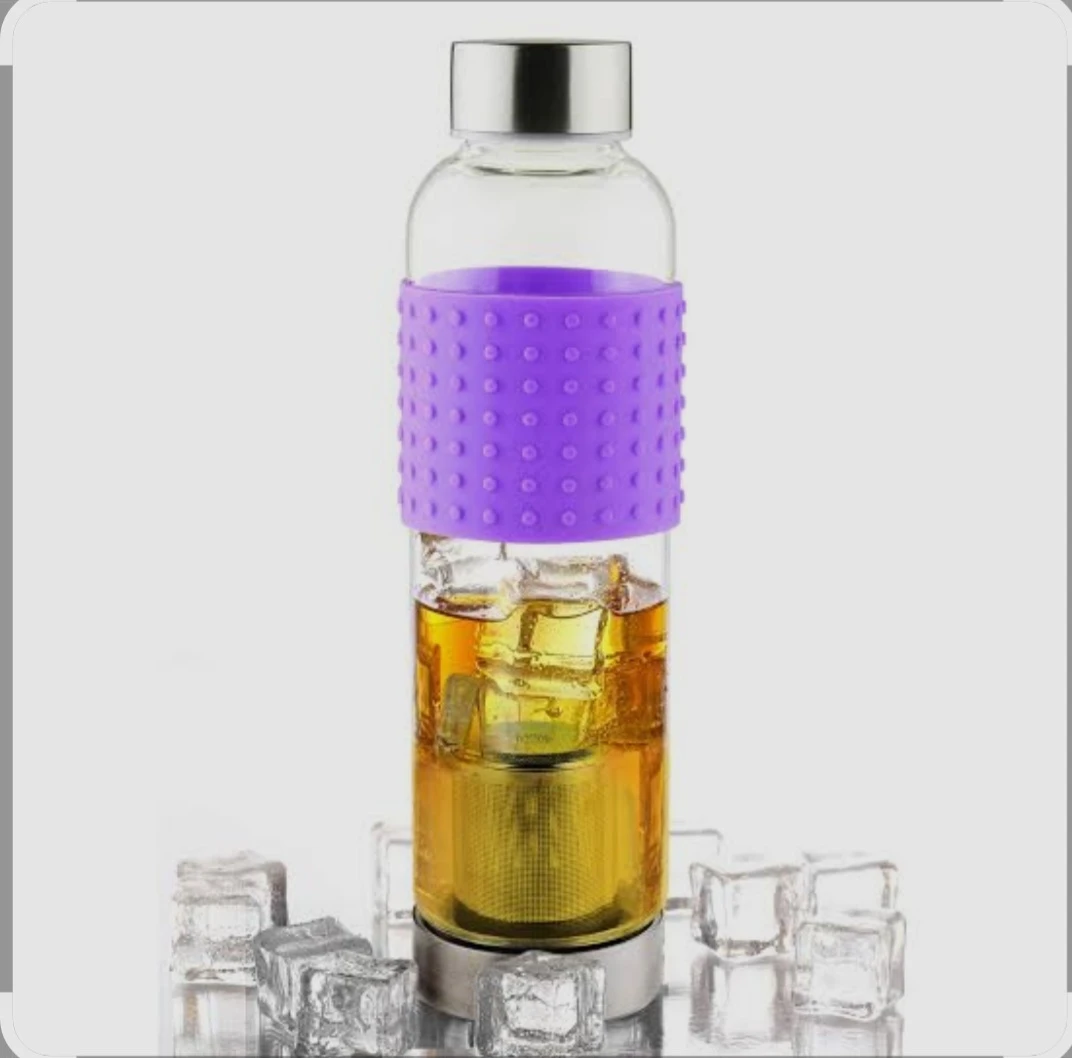 *NEW Asobu Ice Tea/Cold Brew Coffee Glass Bottle with Infuser - photo 2