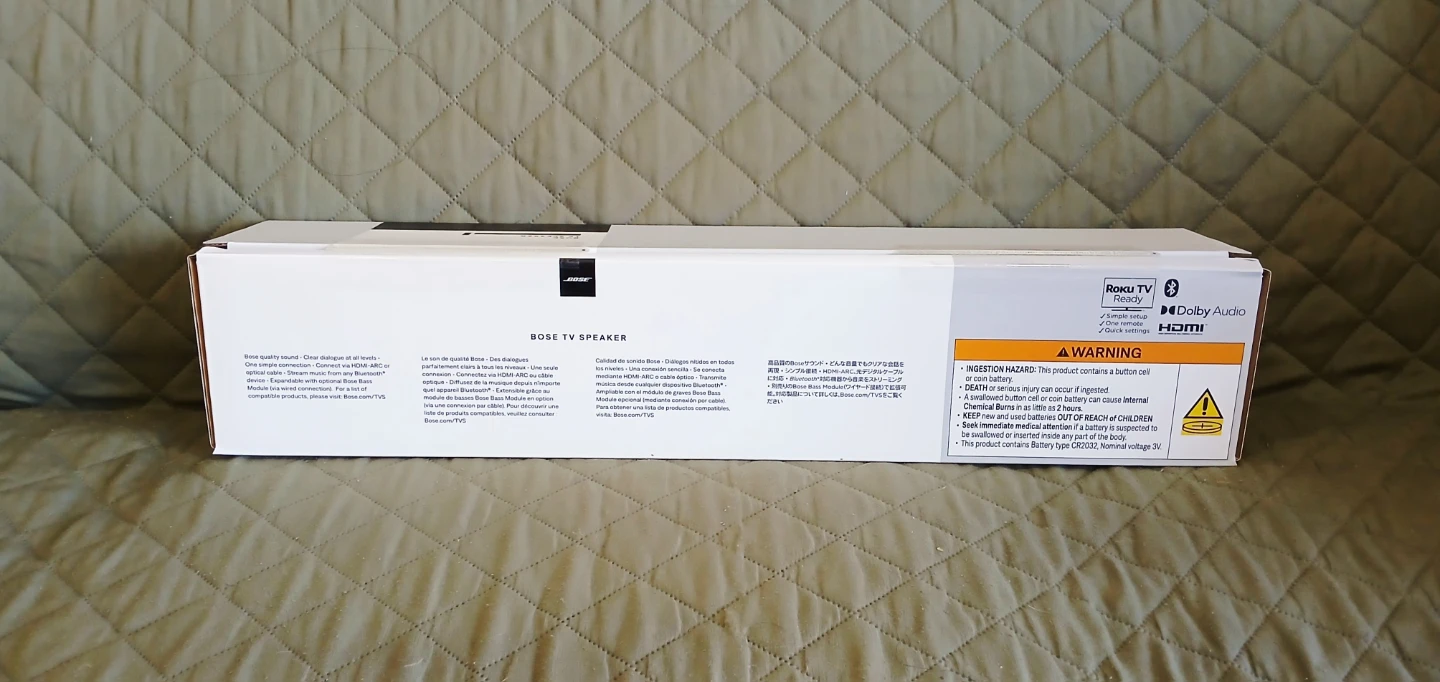 Bose TV Speaker Soundbar - NEW! - photo 3